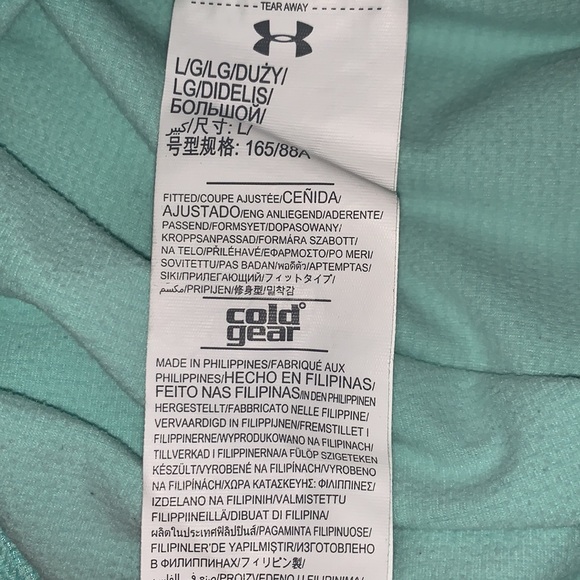 UNDER ARMOUR COLDGEAR SIZE LARGE BEAUTIFUL HOODED PULLOVER - Picture 7 of 8